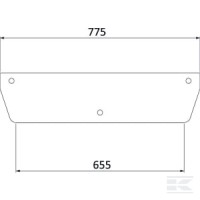 Szyba tylna, dolna | poltechparts.pl