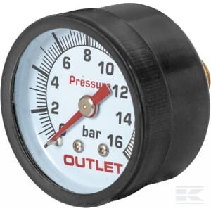 Manometr ?50 1/4" 16/8B