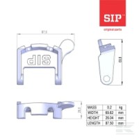 Uchwyt palca sprężystego | poltechparts.pl