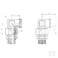 Złącze regulowane CELAG21NE | poltechparts.pl