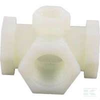 Trójnik 1/2" żeński z 1/4" | poltechparts.pl