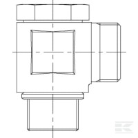 Złącze Banjo 1/2" BSP - M22x.15 14S | poltechparts.pl