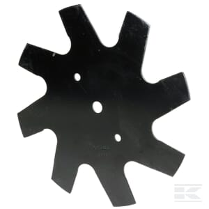 Nóż krawędziowy 9x1/2", grubość 2.3 mm, gwiazda