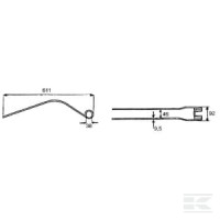 Palec zgrabiarki oryginał Niemeyer | poltechparts.pl