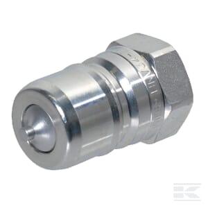 Szybkozłącze wtyczka 3/4" gwint wew. 1 1/16" UNF z zaworem grzybkowym HNV