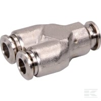 Szybkozłącze trójnik Y 10 mm | poltechparts.pl
