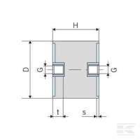 Tłumik wibracji, drgań TYP C | poltechparts.pl
