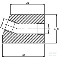Blok do wspawania 1" BSP | poltechparts.pl