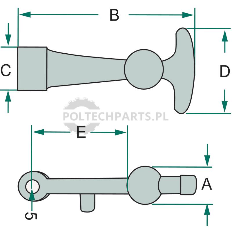 Uchwyt maski - 20023180 - Sklep rolniczy PoltechParts