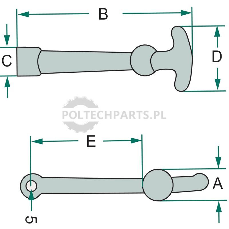 Uchwyt maski - 20023185 - Sklep rolniczy PoltechParts