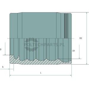 PFS 2SN-2SC DN 08 - 5/16''
