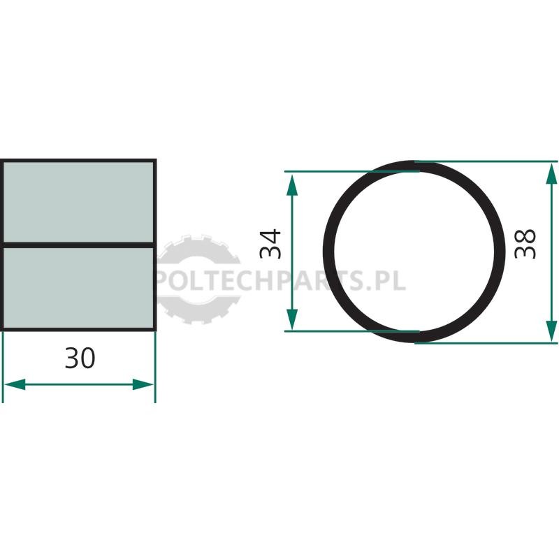 Tulejka - 647410631F - Sklep rolniczy PoltechParts