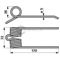 Palec podbieracza - 11483402 - Sklep rolniczy PoltechParts
