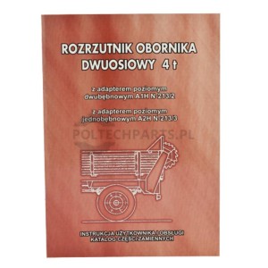 Katalog rozrzutnik obornika A1HN-213/2 / A2HN-213/3 4 tony