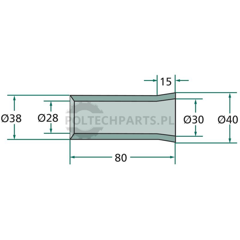 Tulejka | poltechparts.pl