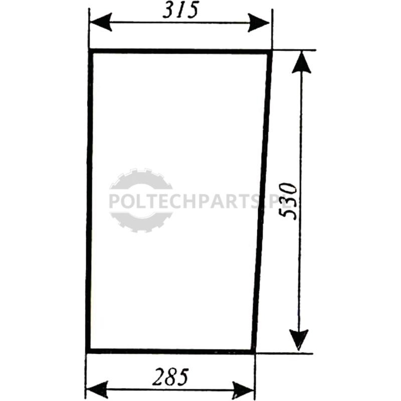 Szyba przednia | poltechparts.pl