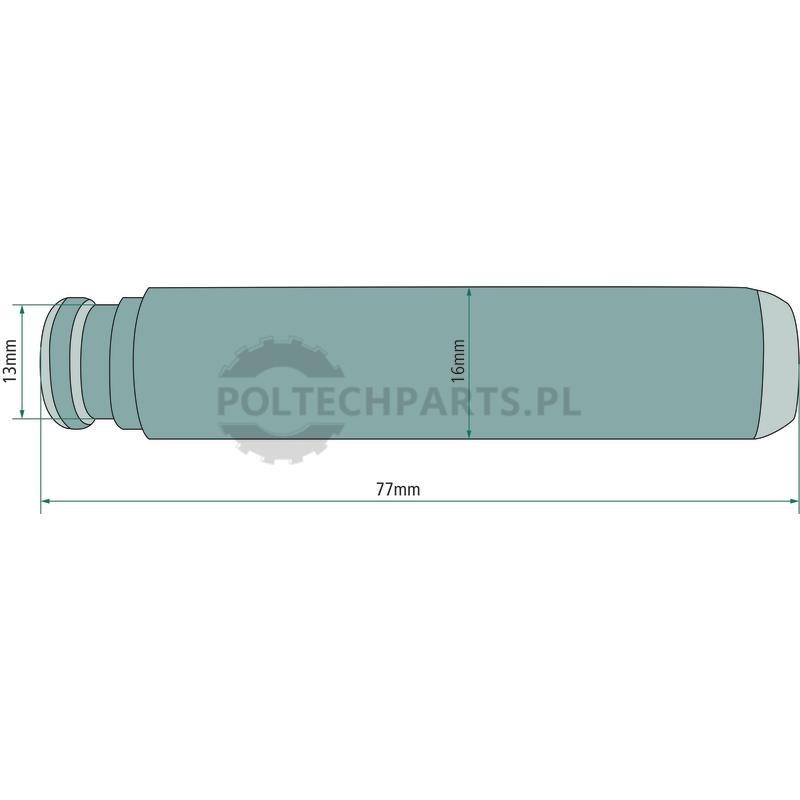 Prowadnica zaworu - 38002807 - Sklep rolniczy PoltechParts