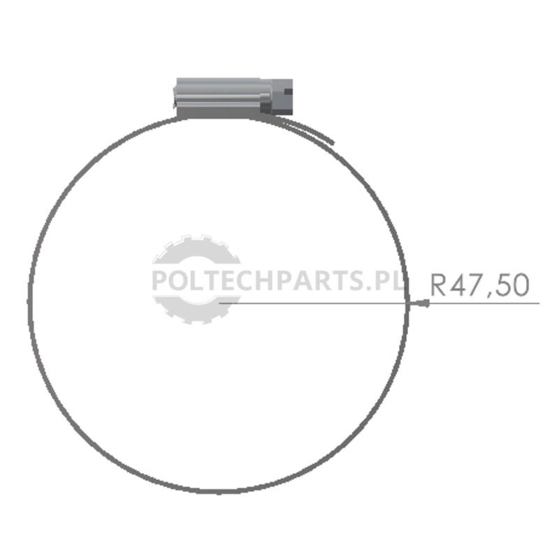Zacisk - 23815AGT0264 - Sklep rolniczy PoltechParts