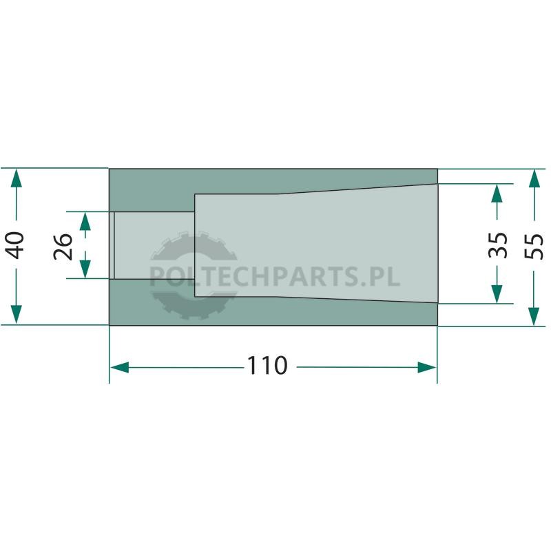 Tuleja do przyspawania | poltechparts.pl