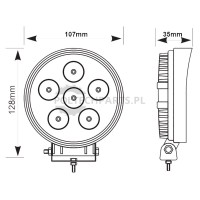 Lampa robocza LED | poltechparts.pl