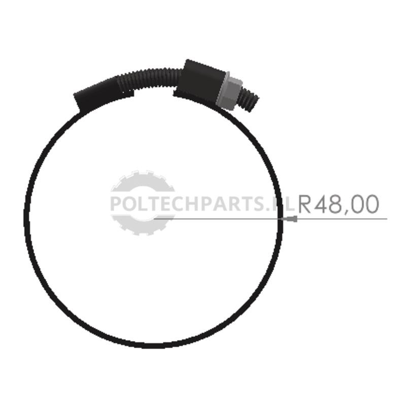 Opaska zaciskowa - 23815AGT0783 - Sklep rolniczy PoltechParts