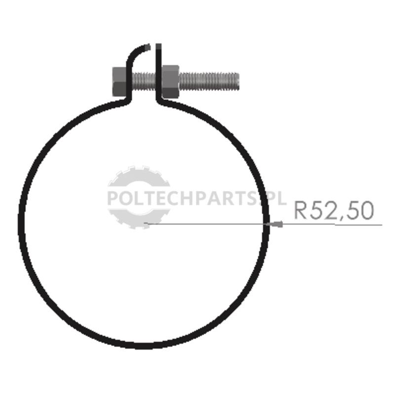 Zacisk - 23815AGT0260 - Sklep rolniczy PoltechParts