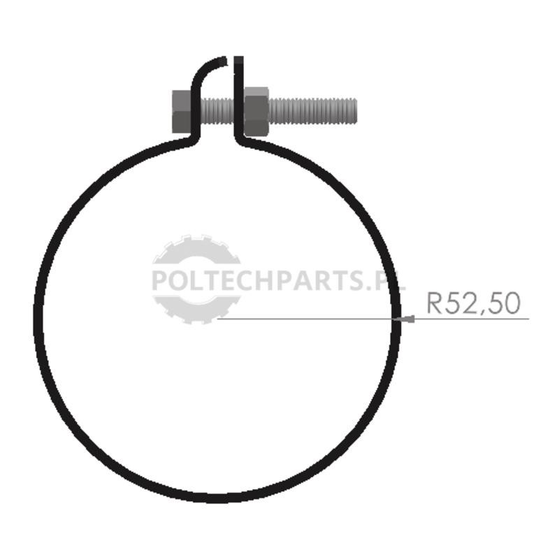 Zacisk - 23815AGT0288 - Sklep rolniczy PoltechParts