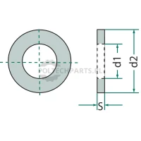Shim - 50915A13001H - Sklep rolniczy PoltechParts