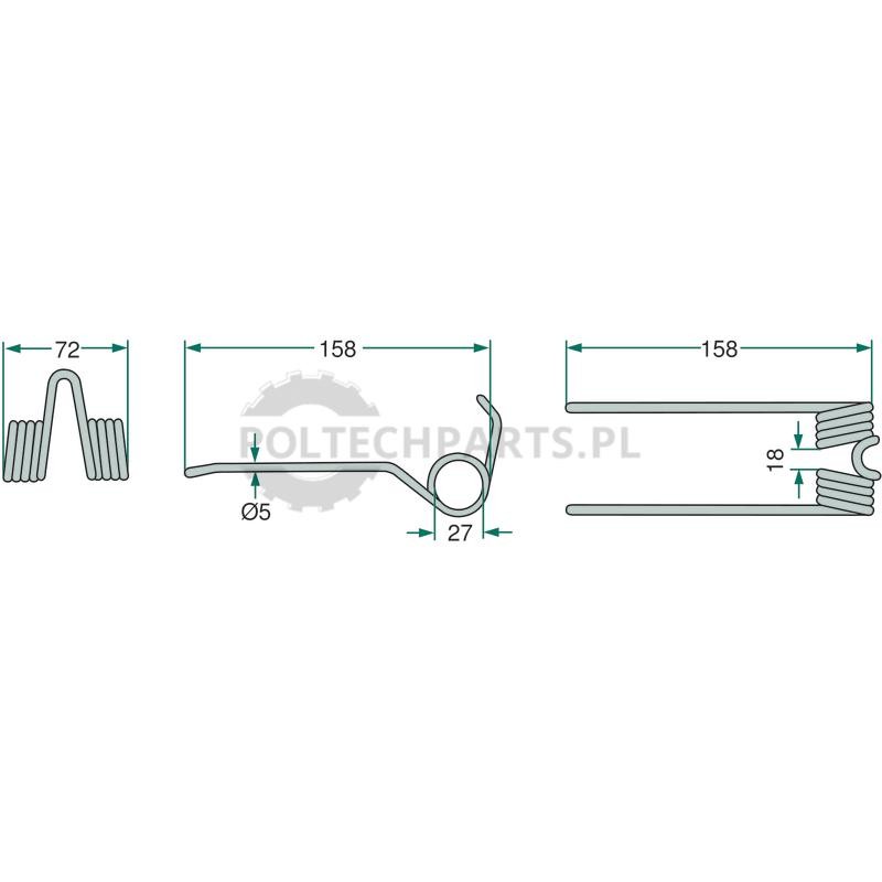 Palec podbieracza - 5251260300 - Sklep rolniczy PoltechParts