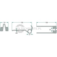 Palec podbieracza - 5251260300 - Sklep rolniczy PoltechParts
