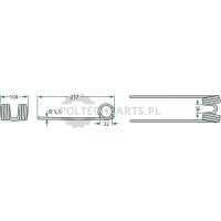 Palec podbieracza - 525525564 - Sklep rolniczy PoltechParts