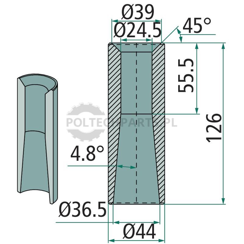 Gniazdo do wspawania | poltechparts.pl