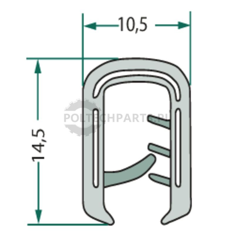 Uszczelka - 654A1044/5 - Sklep rolniczy PoltechParts