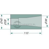 Tuleja do przyspawania | poltechparts.pl