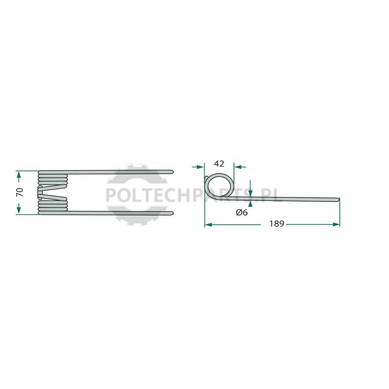 Palec podbieracza - 5250114502 - Sklep rolniczy PoltechParts