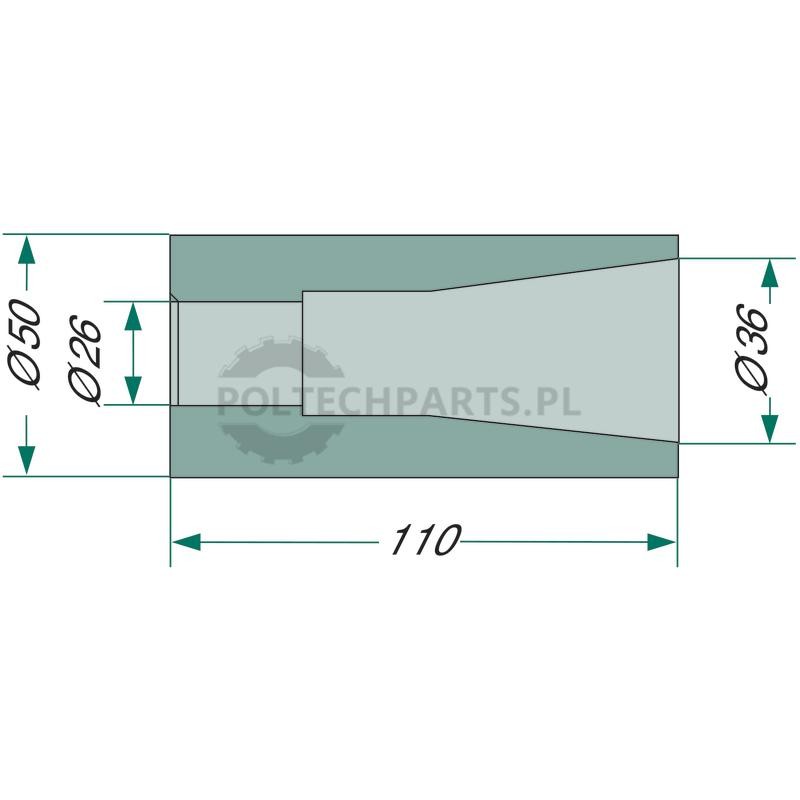 Tuleja do przyspawania | poltechparts.pl