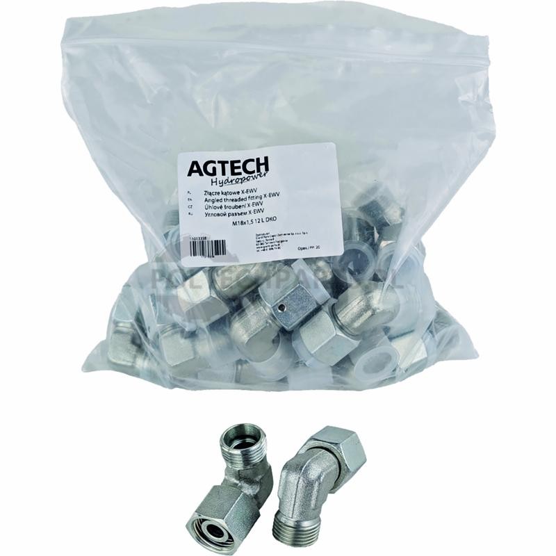 Kolanko X-EWV M18x1,5 12 L DKO | poltechparts.pl