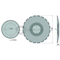 Talerz kroju | poltechparts.pl