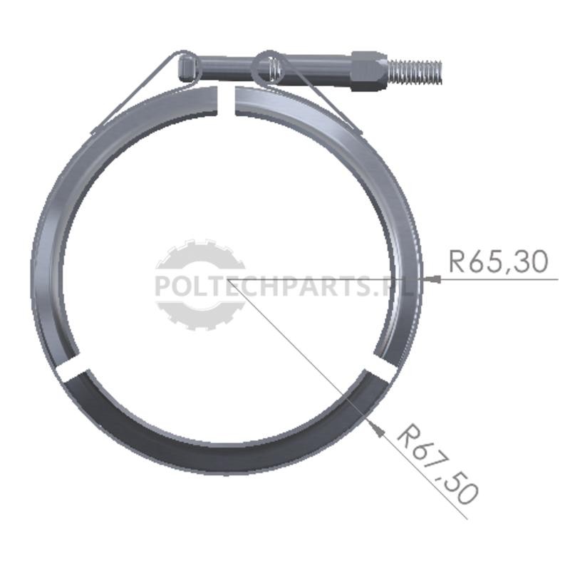 Opaska zaciskowa - 23815AGT0797 - Sklep rolniczy PoltechParts