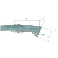 PN 20 SFS-CAT 3/4" 22,5° IL | poltechparts.pl