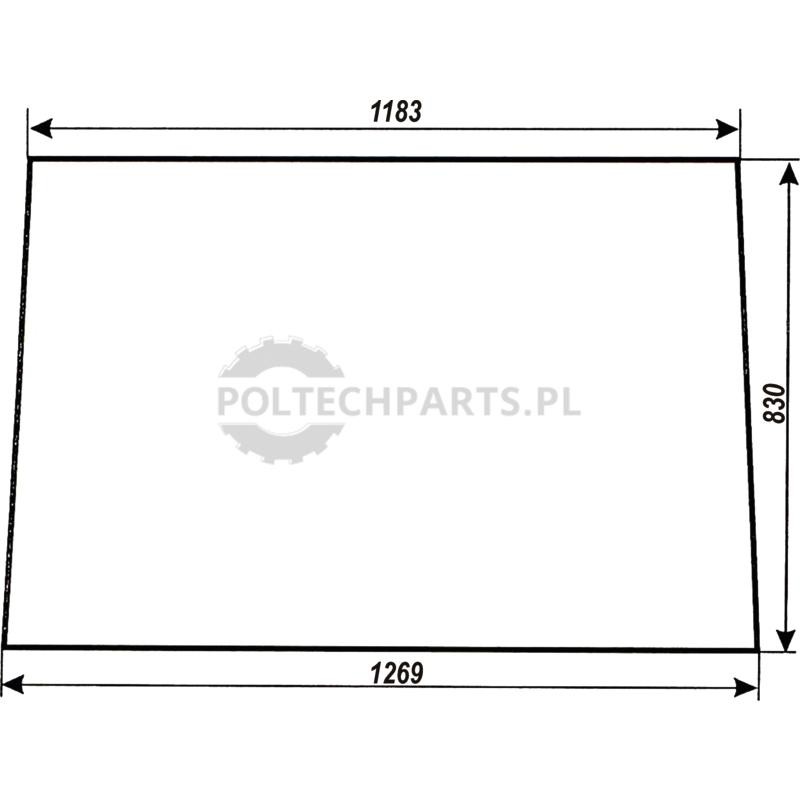 Szyba przednia | poltechparts.pl