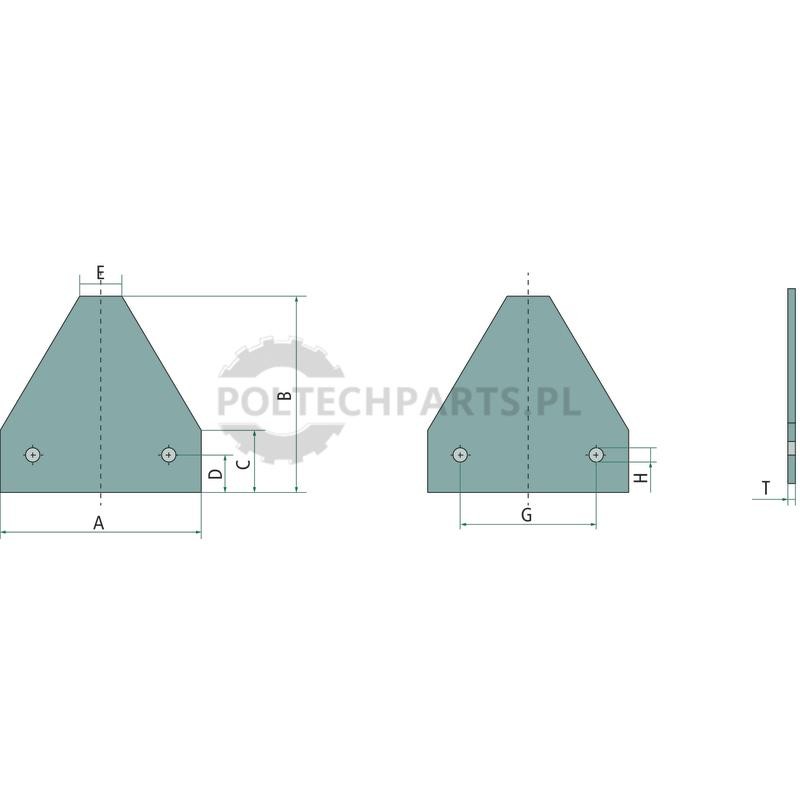 Ostrze - 11156583 - Sklep rolniczy PoltechParts