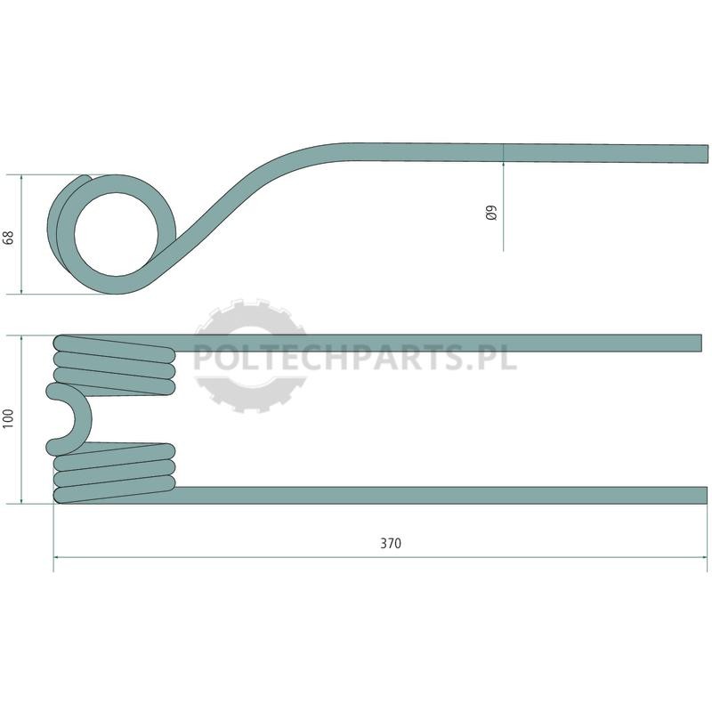 Kreiselheuerzinken - 19955863 - Sklep rolniczy PoltechParts