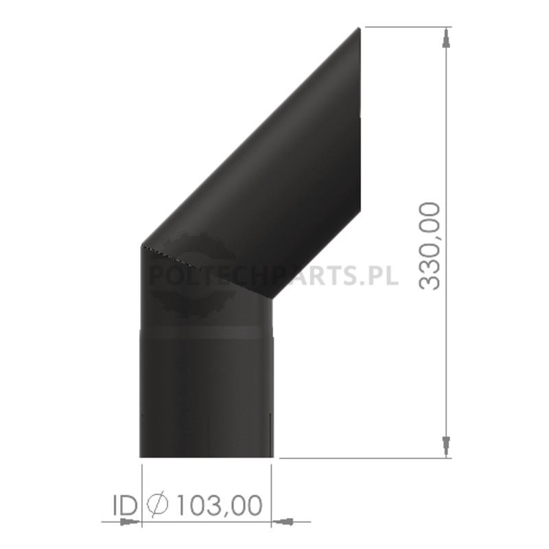 Rura wydechowa - 23815AGT0210 - Sklep rolniczy PoltechParts