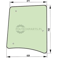 Szyba boczna | poltechparts.pl