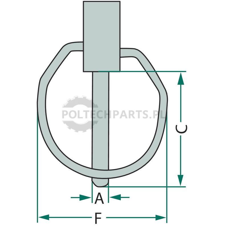 Zestaw zawleczek zatrzaskowych - 20023313/5 - Sklep rolniczy PoltechParts