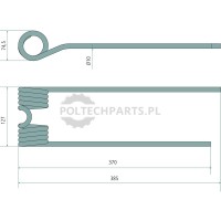 Kreiselheuerzinken - 19463167 - Sklep rolniczy PoltechParts