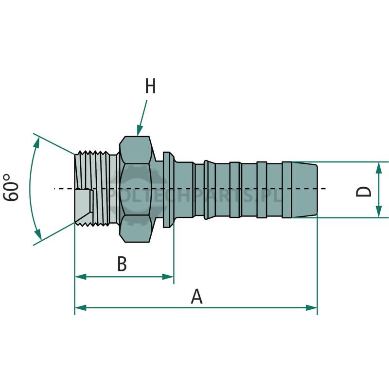 PNB 16 AGR 5/8" | poltechparts.pl