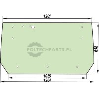 Szyba tylna | poltechparts.pl