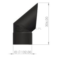 Rura wydechowa - 23815AGT0024 - Sklep rolniczy PoltechParts